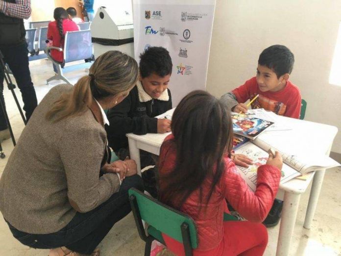 Visita Subsecretaria de Educación aulas hospitalarias en Reynosa 1