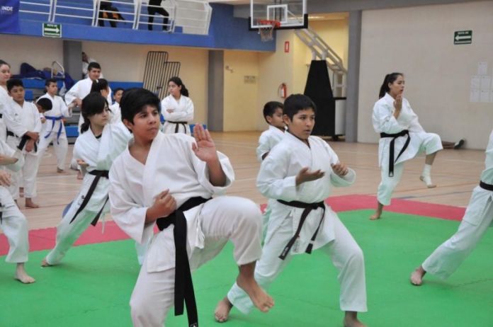 IDE-043-2019.-En Puerta Olimpiada Estatal de Taekwondo, Karate Do y Ajedrez (1)