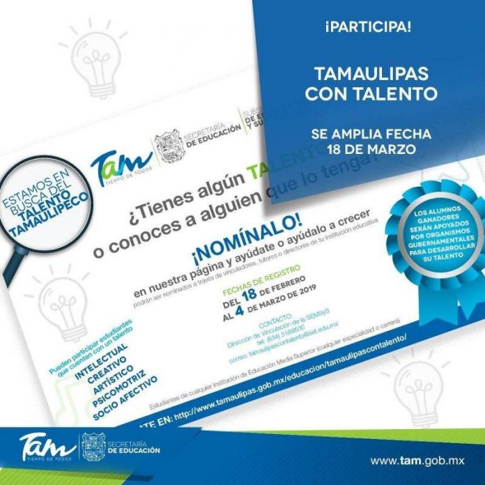 FB TAMAULIPAS CON TALENTO