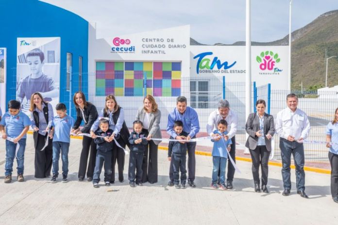 DIF-004-2020.-A dos años del lanzamiento del modelo de cuidado diario infantil único en el país, se inaugura el décimo CECUDI en Tamaulipas (6)