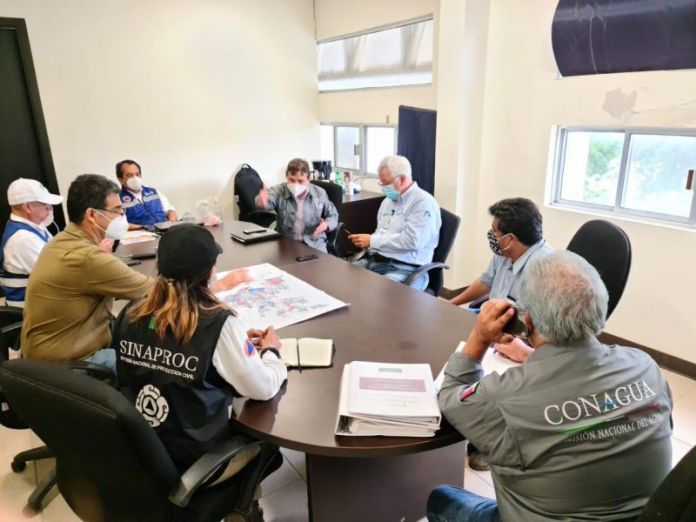 TAM-137-2020.-Gobierno de Tamaulipas se coordina con CILA y CONAGUA para mitigar el flujo de agua del Rio Bravo (4)