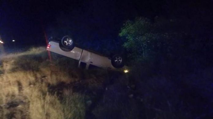 VOLCADURA (1) VUELCA Y SE SALVA