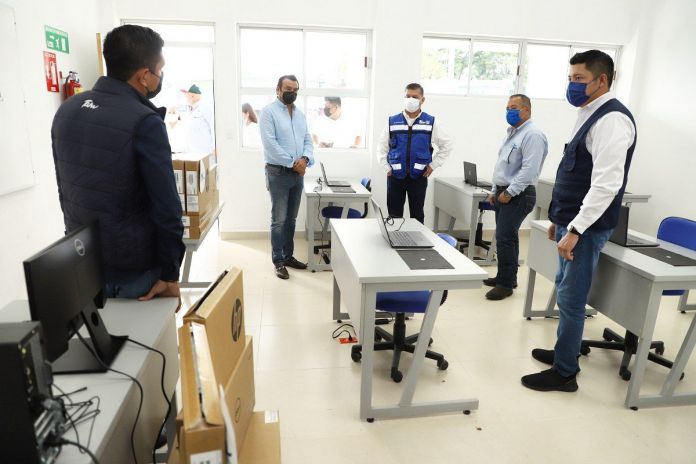 SBS-011-2021.-Entrega Gobierno del Estado y Sebien equipos de cómputo a Centros de Bienestar y Paz de Tampico (3)