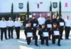 Recibe SSPT a nuevos elementos que concluyeron el décimo escalón del Curso de Fuerza Especiales de la Guardia Estatal